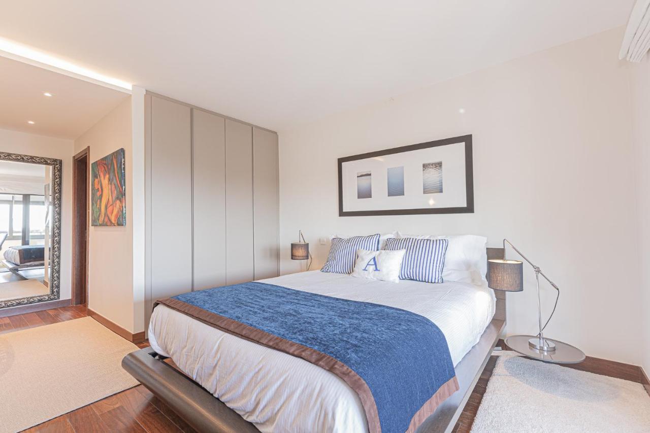 Ferienwohnung Lujoso Ap Con Piscina Frente Al Mar Cascais Exterior foto