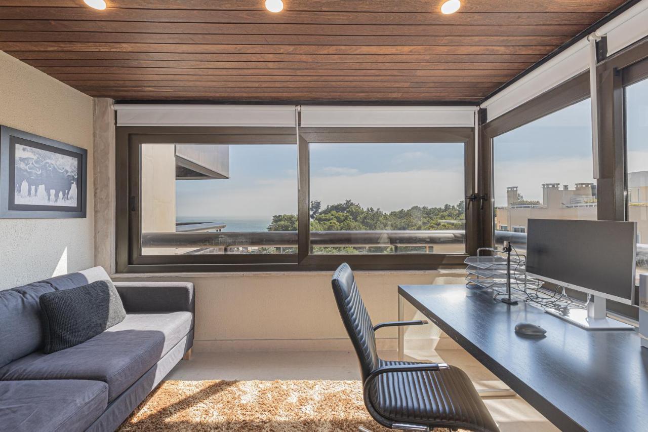 Ferienwohnung Lujoso Ap Con Piscina Frente Al Mar Cascais Exterior foto