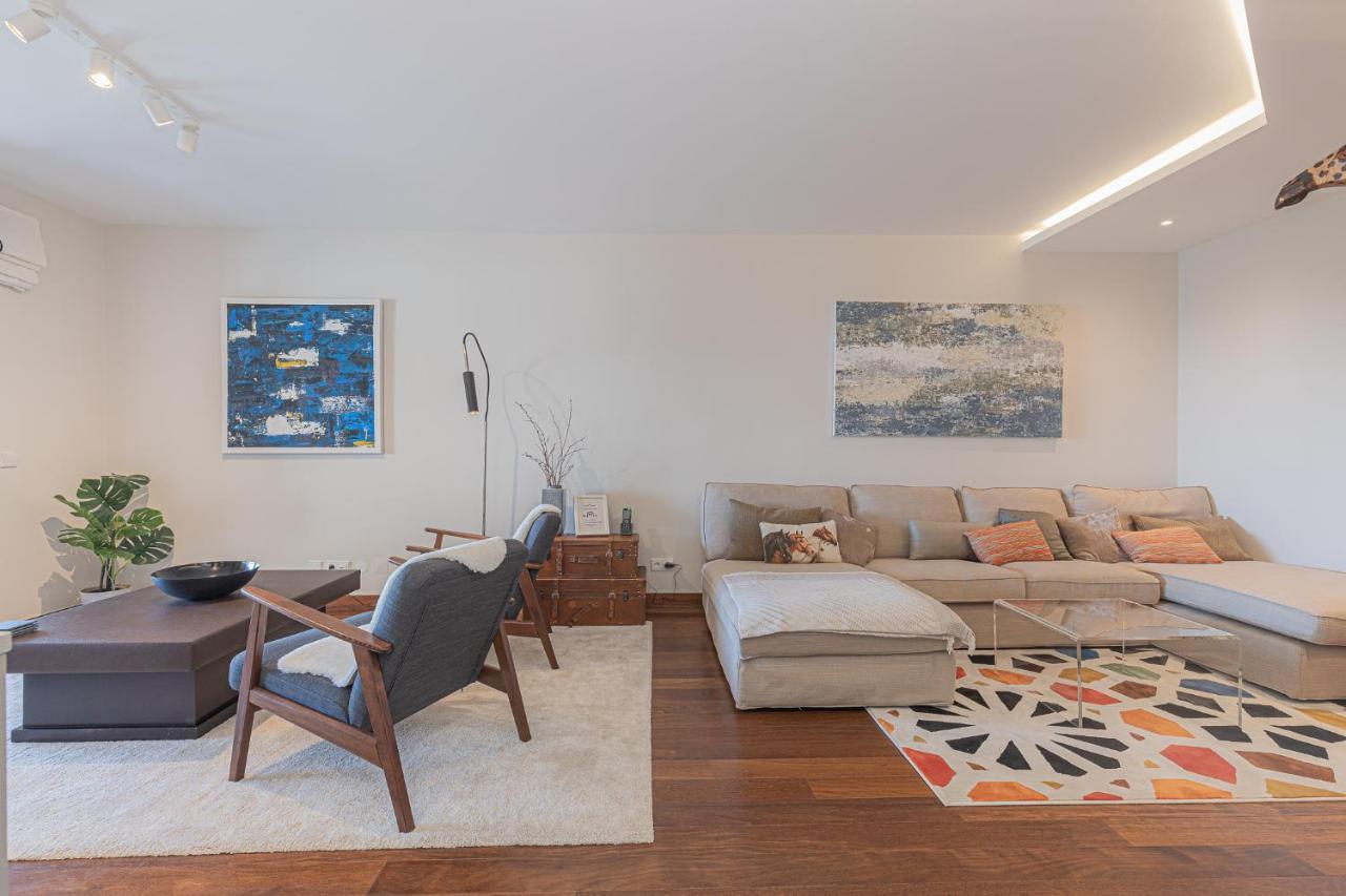 Ferienwohnung Lujoso Ap Con Piscina Frente Al Mar Cascais Exterior foto