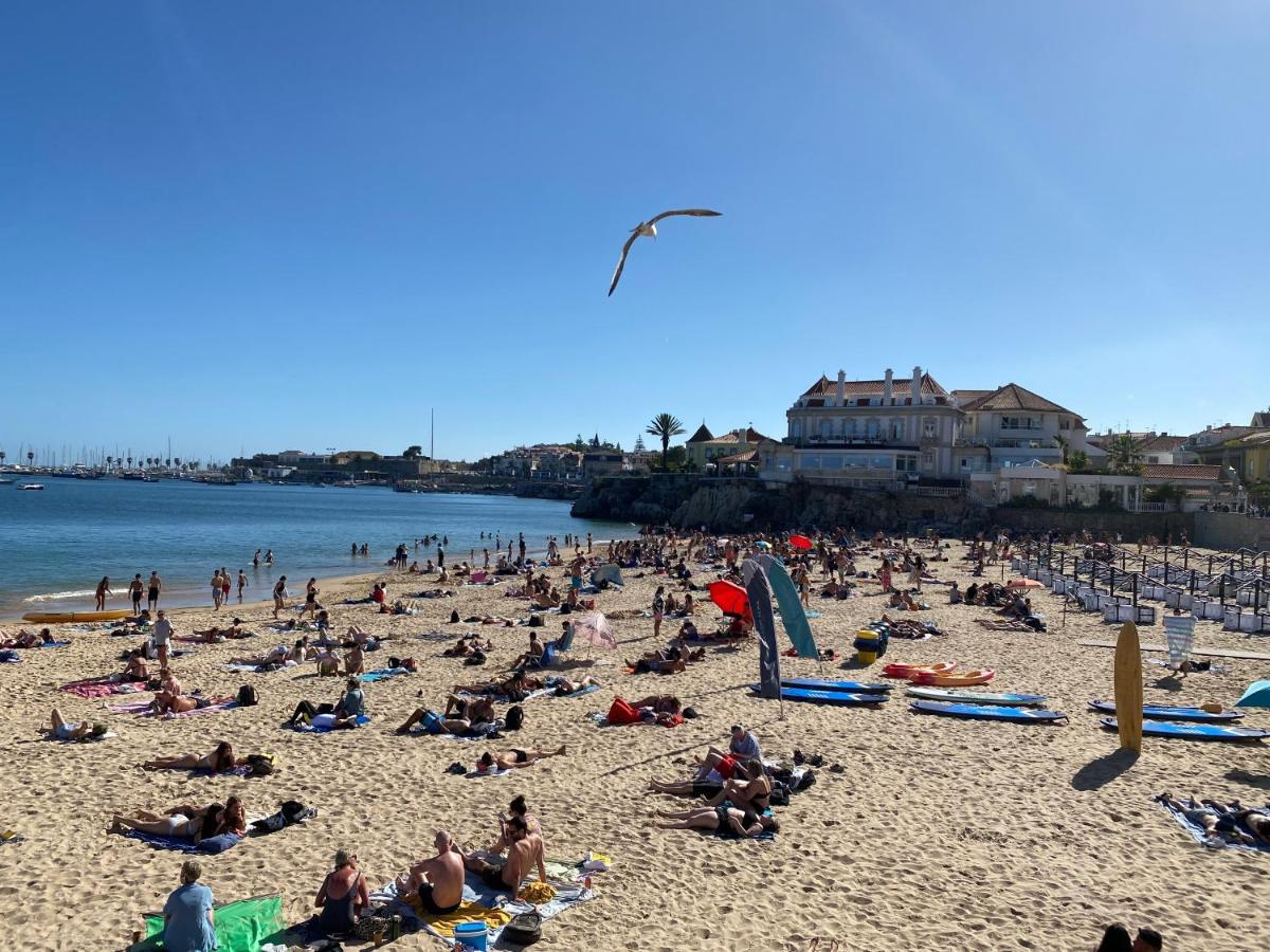 Ferienwohnung Lujoso Ap Con Piscina Frente Al Mar Cascais Exterior foto